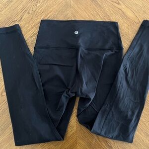 Lululemon Black Wunder Under Leggings
